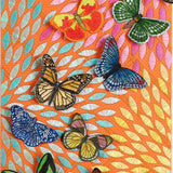 HERMES FLORAL PETALS 12X26