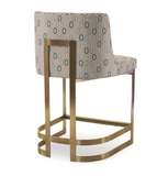 BRASS COUNTER STOOL