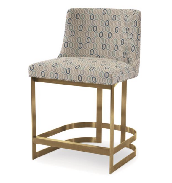 BRASS COUNTER STOOL