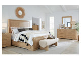 KING PANEL BED
