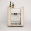 RATTAN BAR CART