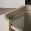 RATTAN BAR CART