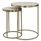 SHAGREEN NESTING TABLES