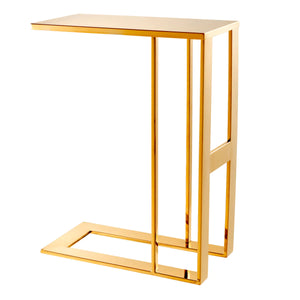 GOLD SIDE TABLE