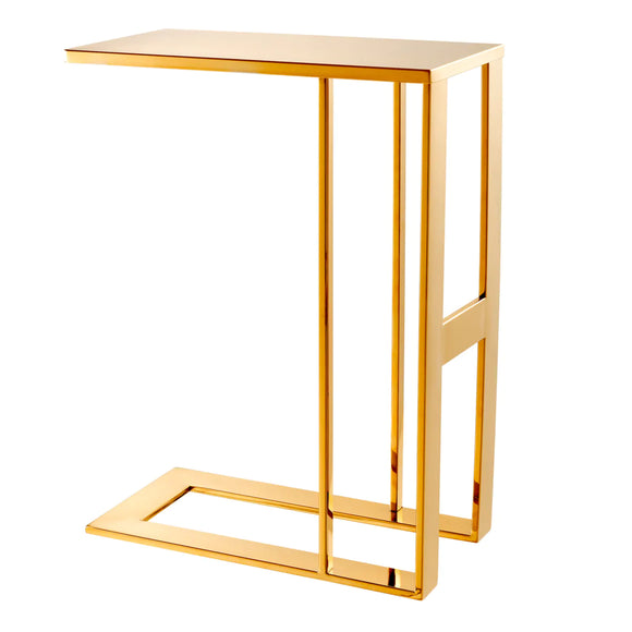 GOLD SIDE TABLE