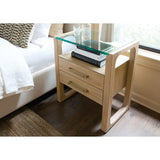TWO DRAWER NIGHTSTAND