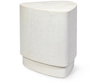 WHITE SIDE TABLE