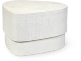 TALL WHITE COFFEE TABLE