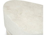 TALL WHITE COFFEE TABLE