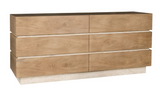 6 DRAWER DRESSER
