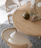ROUND EXTENSION DINING TABLE