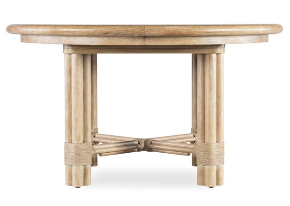 ROUND/OBLONG W/ EXTENDABLE DINING TABLE