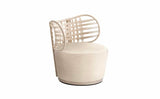 WOVEN BACK SWIVEL CHAIR