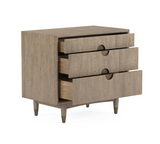 THREE DRAWER NIGHTSTAND