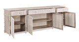 4 DOOR, 4 DRAWER BUFFET