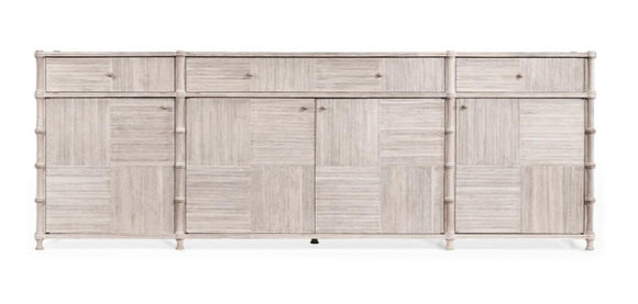 4 DOOR, 4 DRAWER BUFFET
