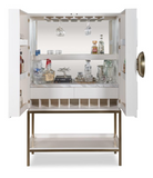 BAR CABINET-WHITE