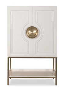 BAR CABINET-WHITE