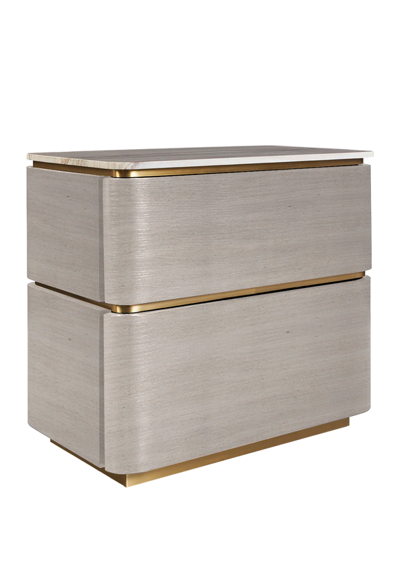 2 DRAWER NIGHTSTAND