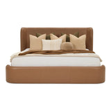 LEATHER KING BED