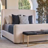 UPHOLSTERED KING BED