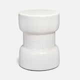 OUTDOOR OFF WHITE STOOL