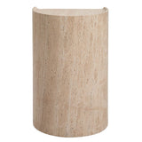 TRAVERTINE DRINK TABLE