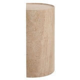 TRAVERTINE DRINK TABLE