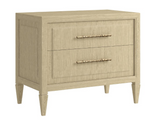 TWO DRAWER NIGHTSTAND