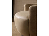 LEATHER SWIVEL CHAIR