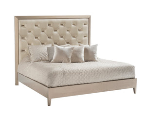 KING TUFTED BED