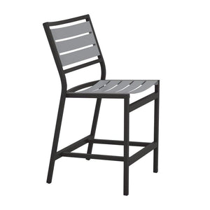 ARMLESS SLAT COUNTER STOOL